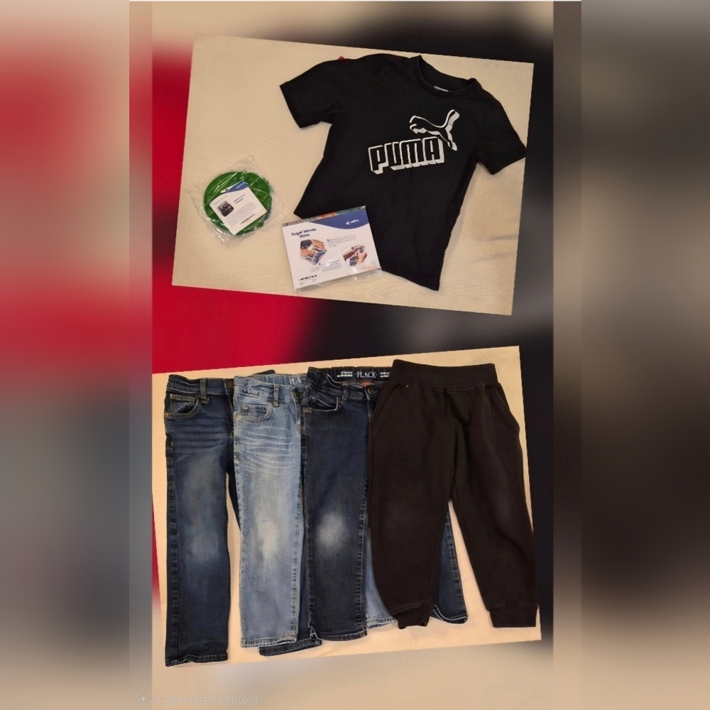 Bundle Of Boys Clothing And Toys Size 5